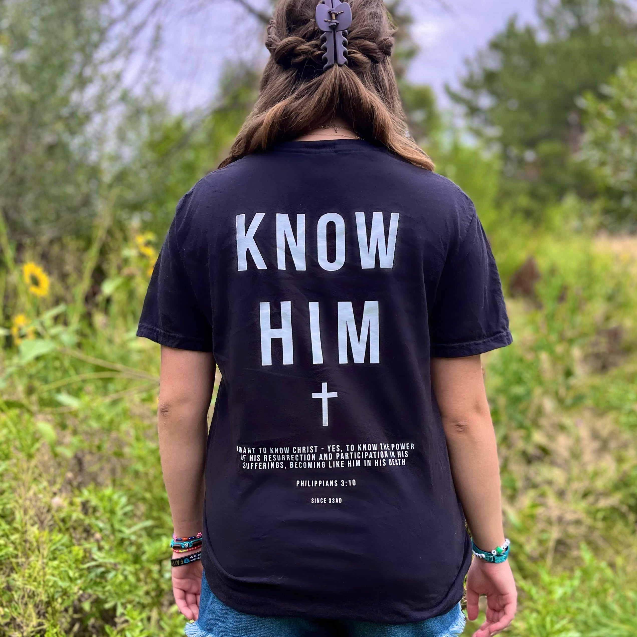 Know Him (Black) - Shirt