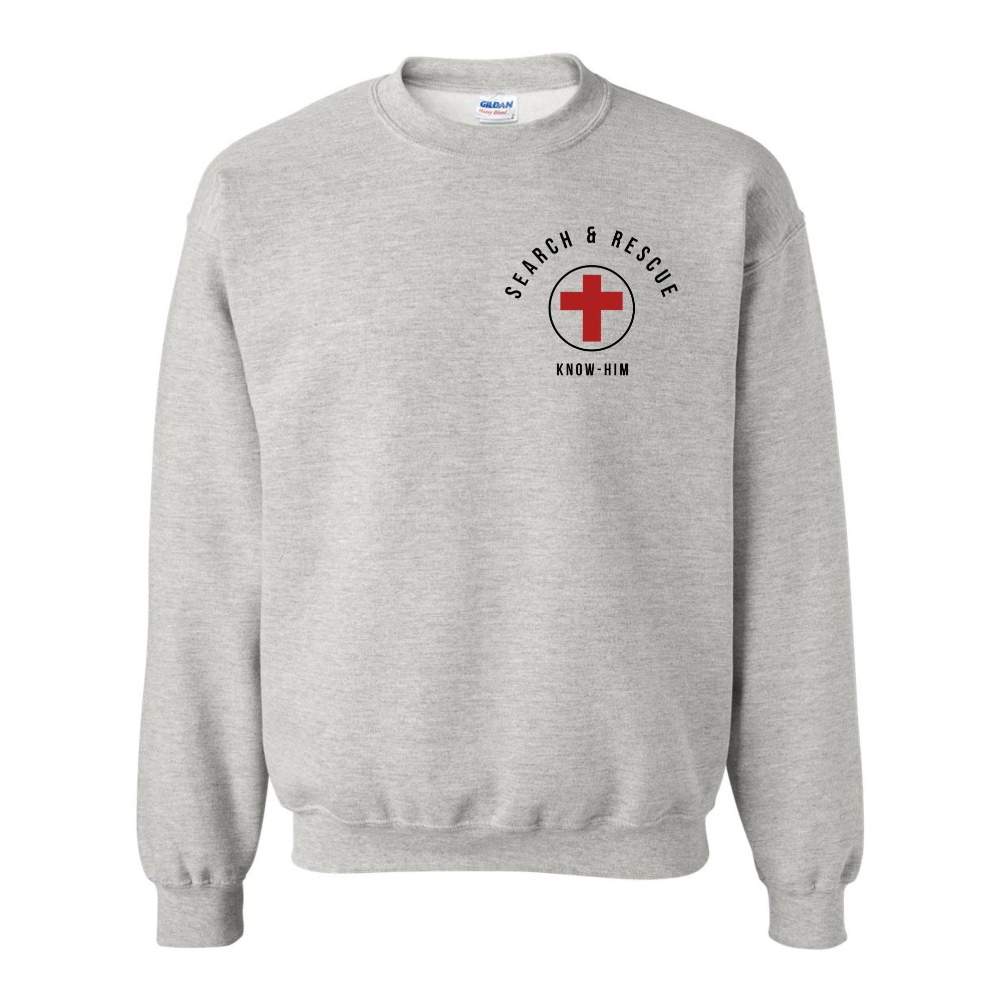 Search and Rescue (Sports Grey) - Crewneck