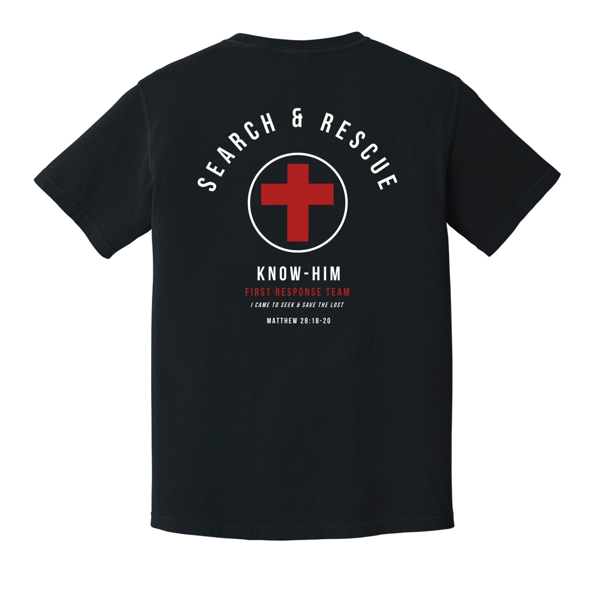 Search and Rescue (Black) - Shirt