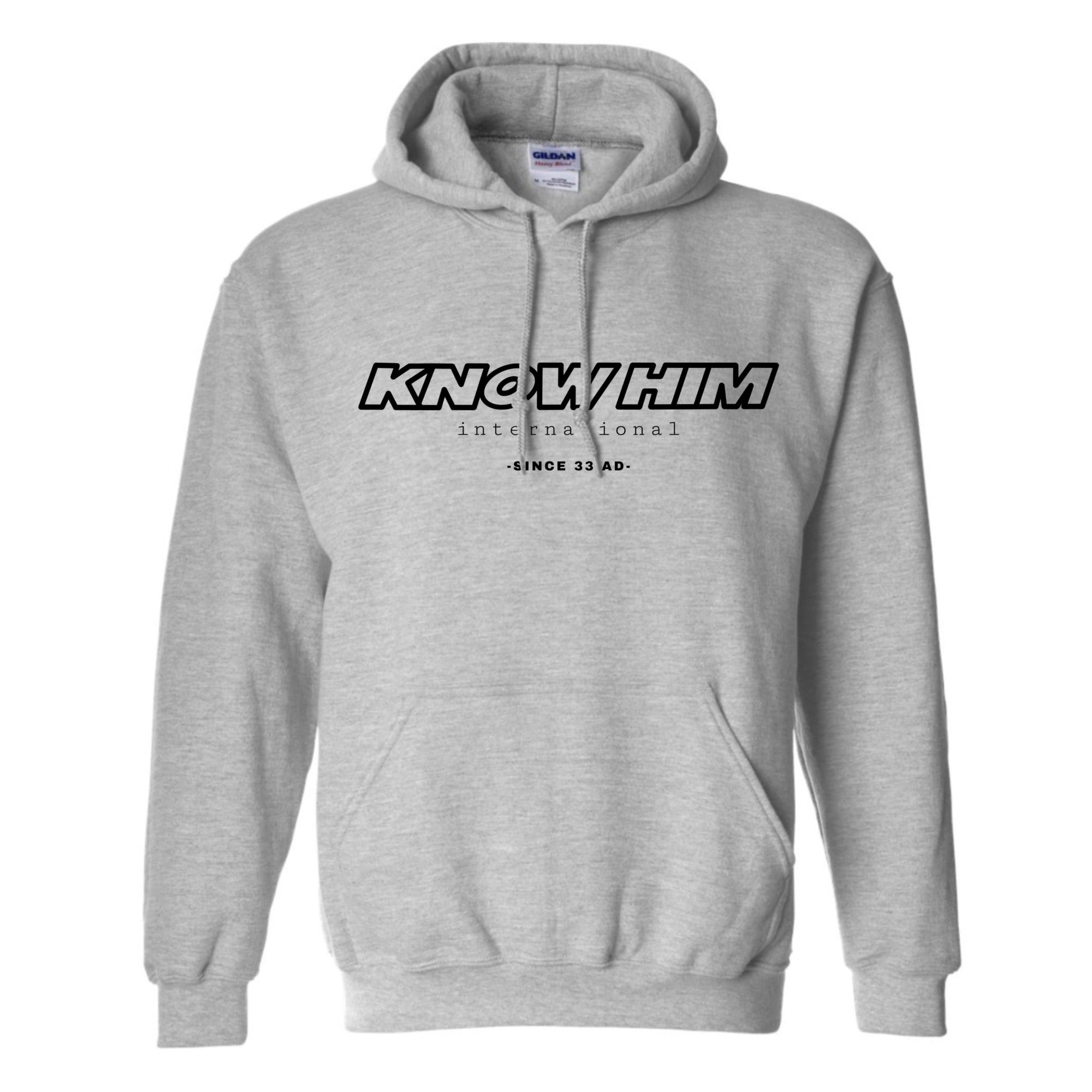 Know Him International (Sports Grey) - Hoodie