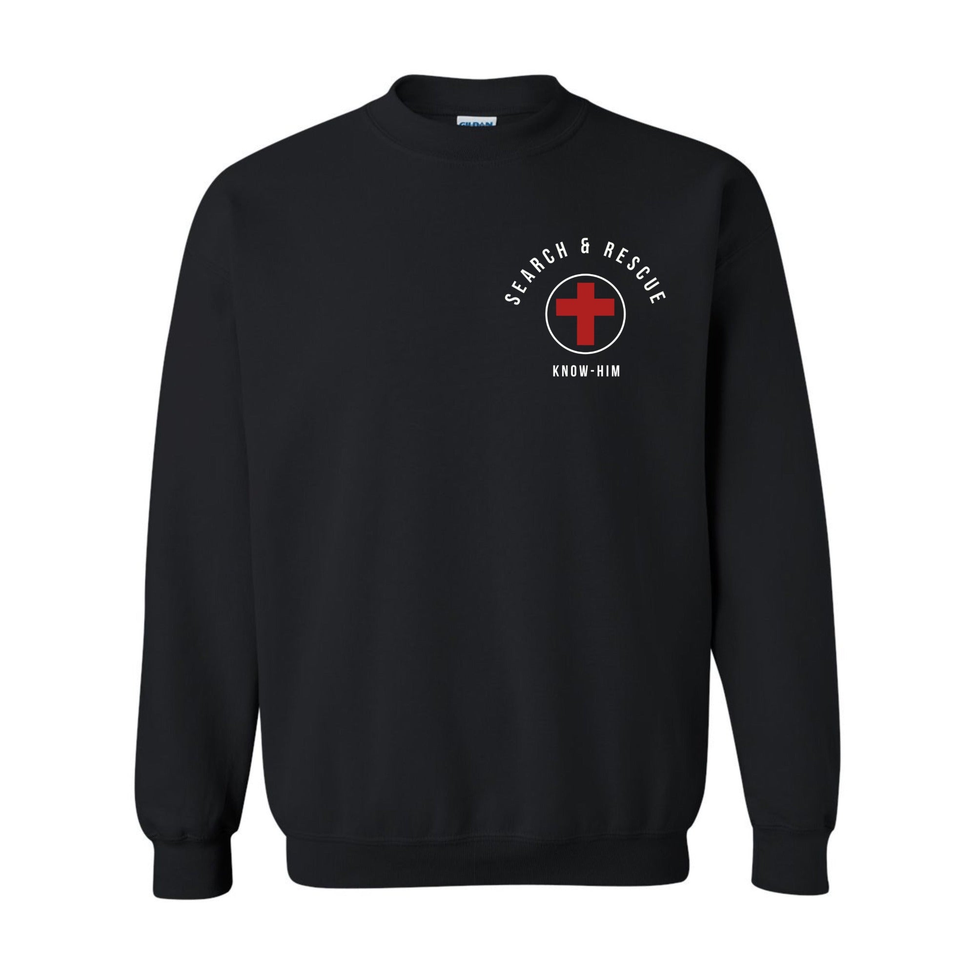 Search and Rescue (Black) - Crewneck