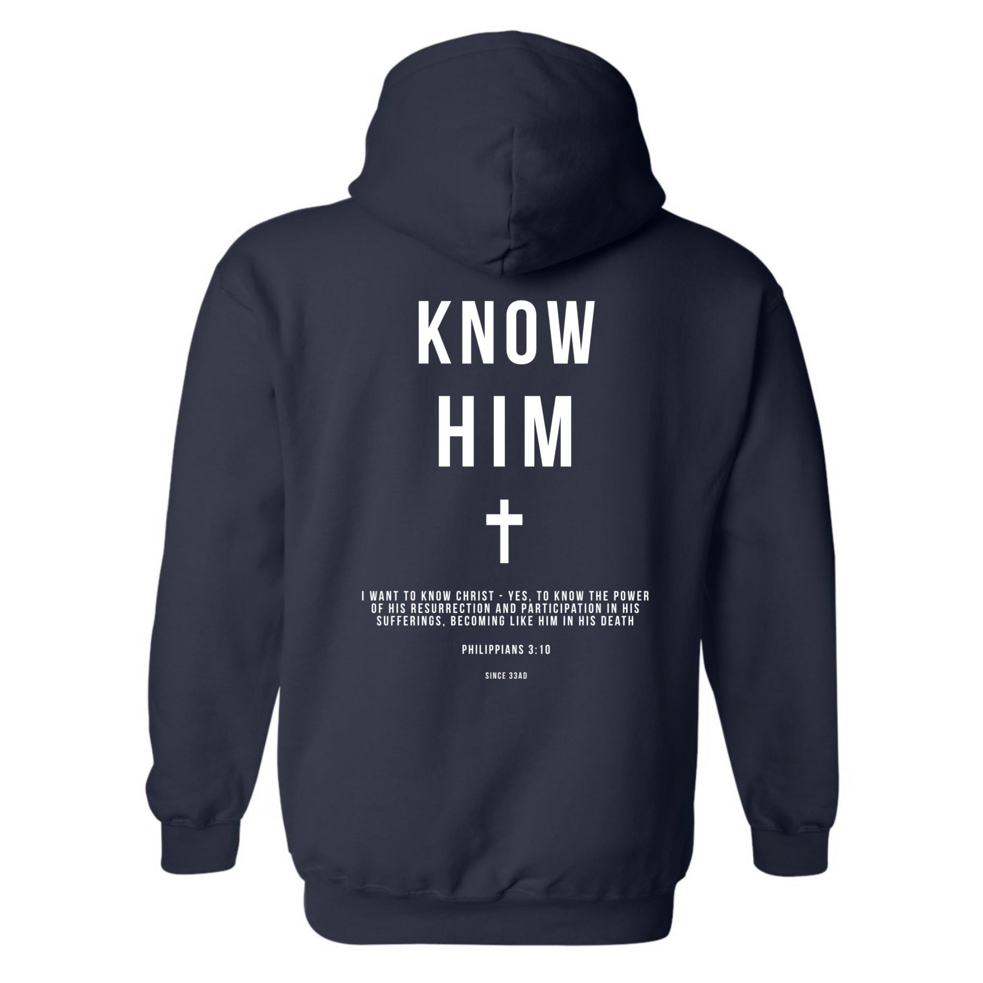 Know Him (Midnight Blue) - Hoodie