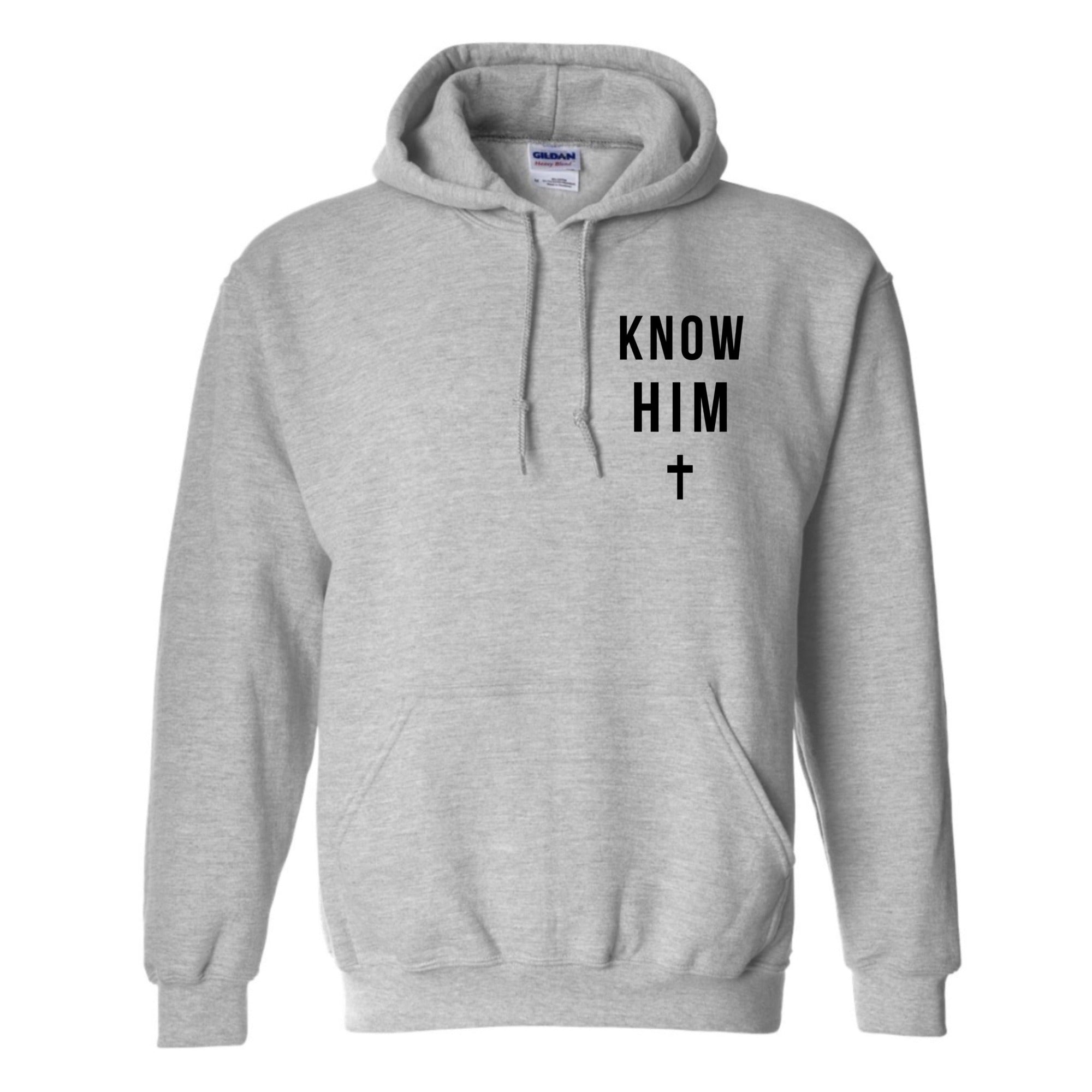 Know Him (Sports Grey) - Hoodie