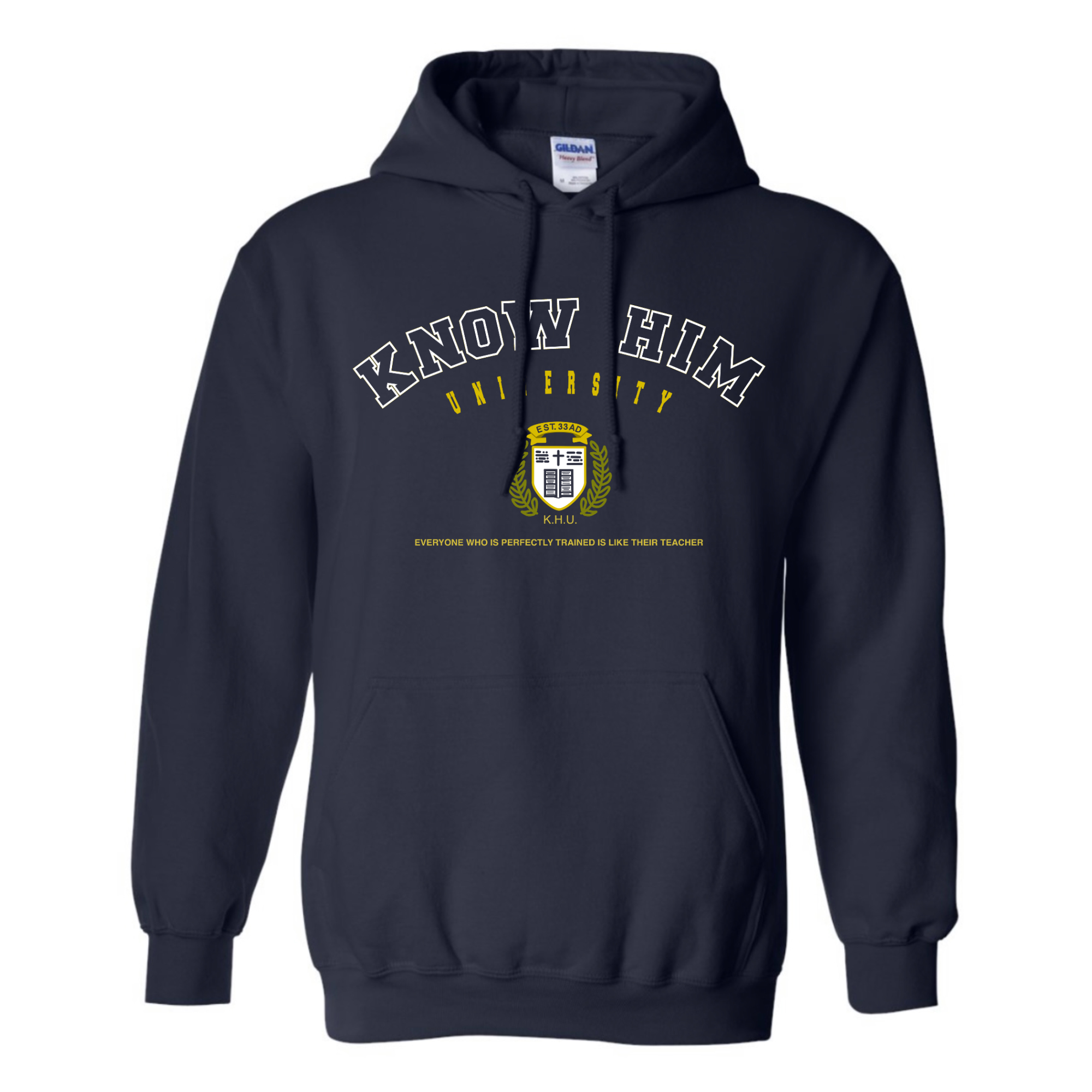 Know Him University (Midnight Blue) - Hoodie