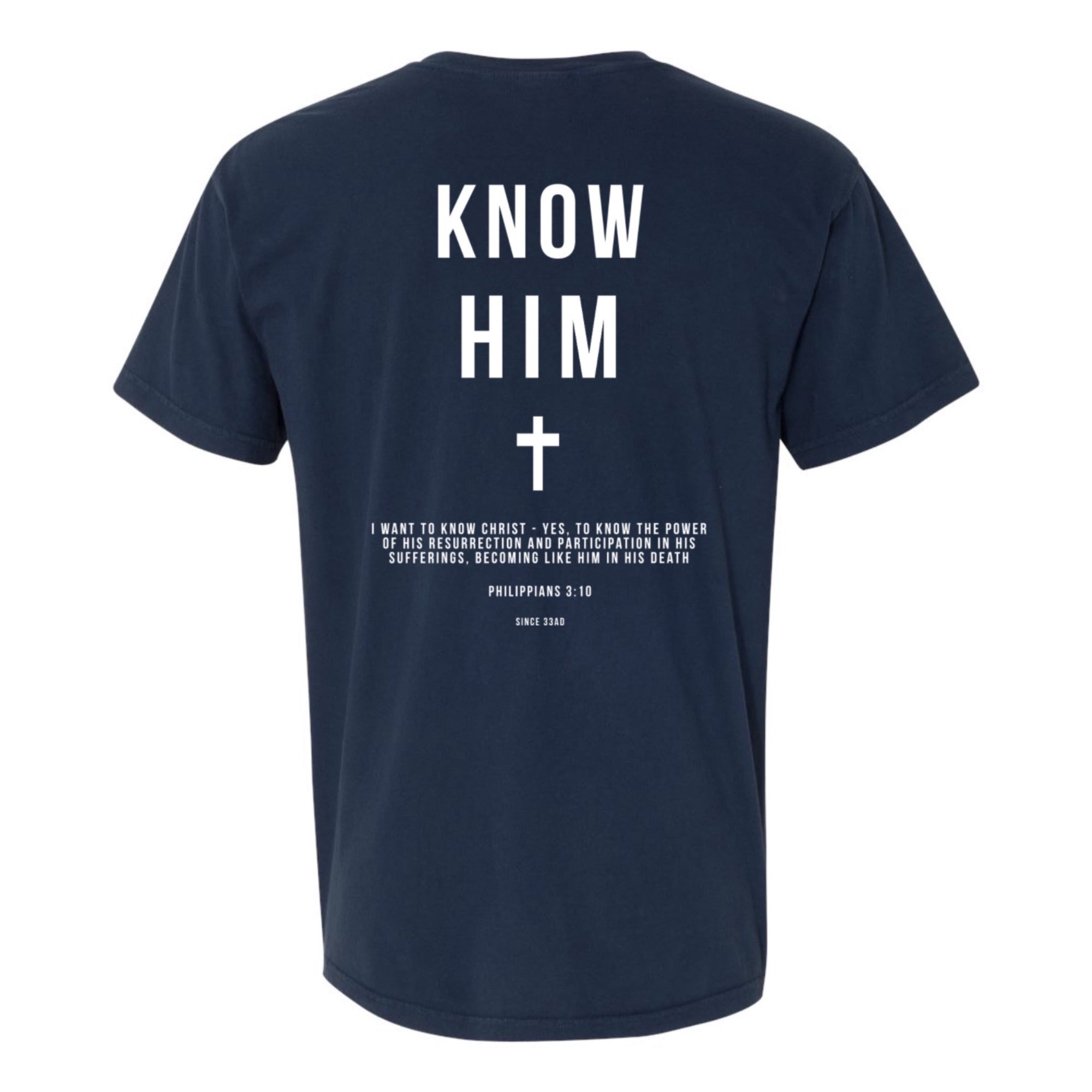Know Him (Midnight Blue) - Shirt