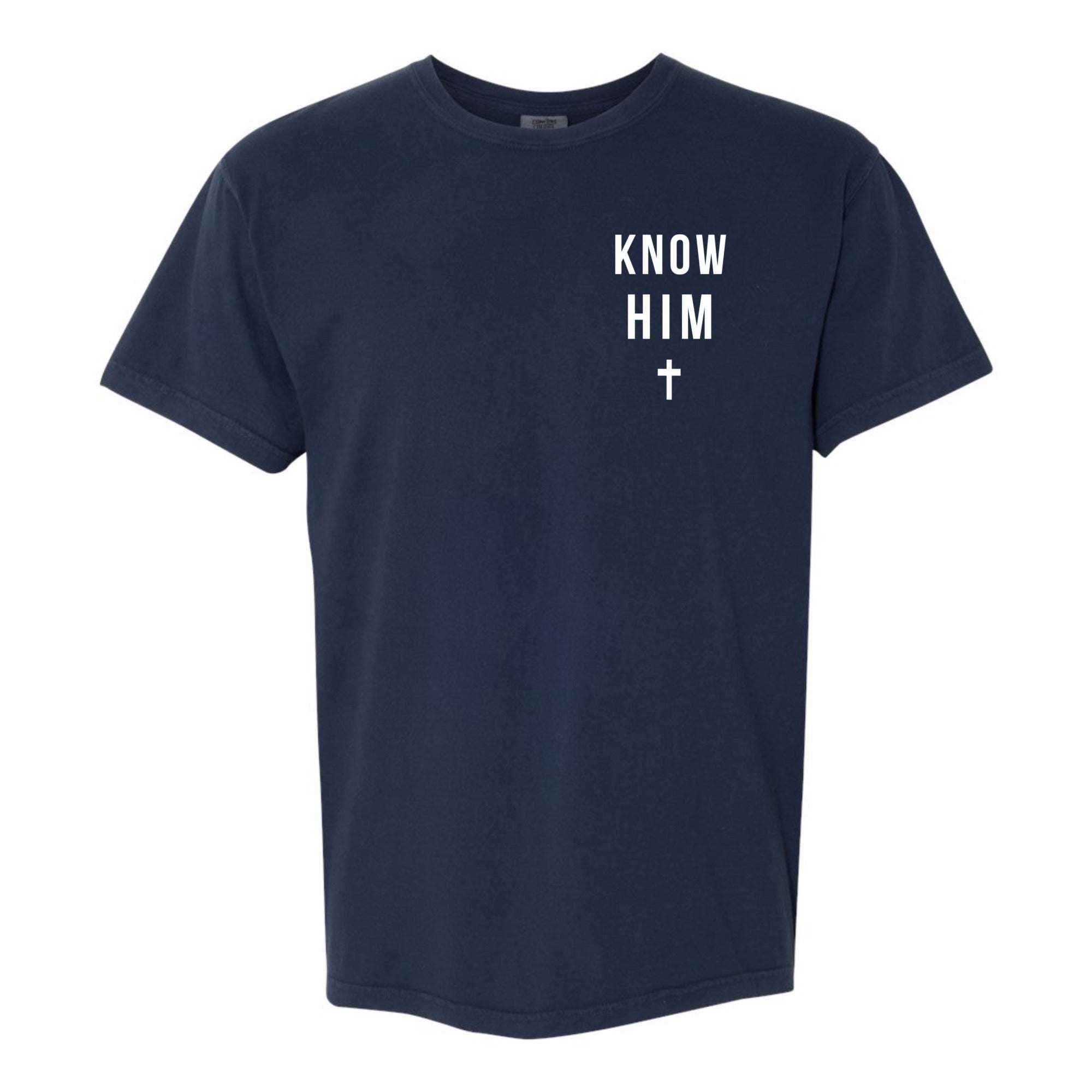 Know Him (Midnight Blue) - Shirt