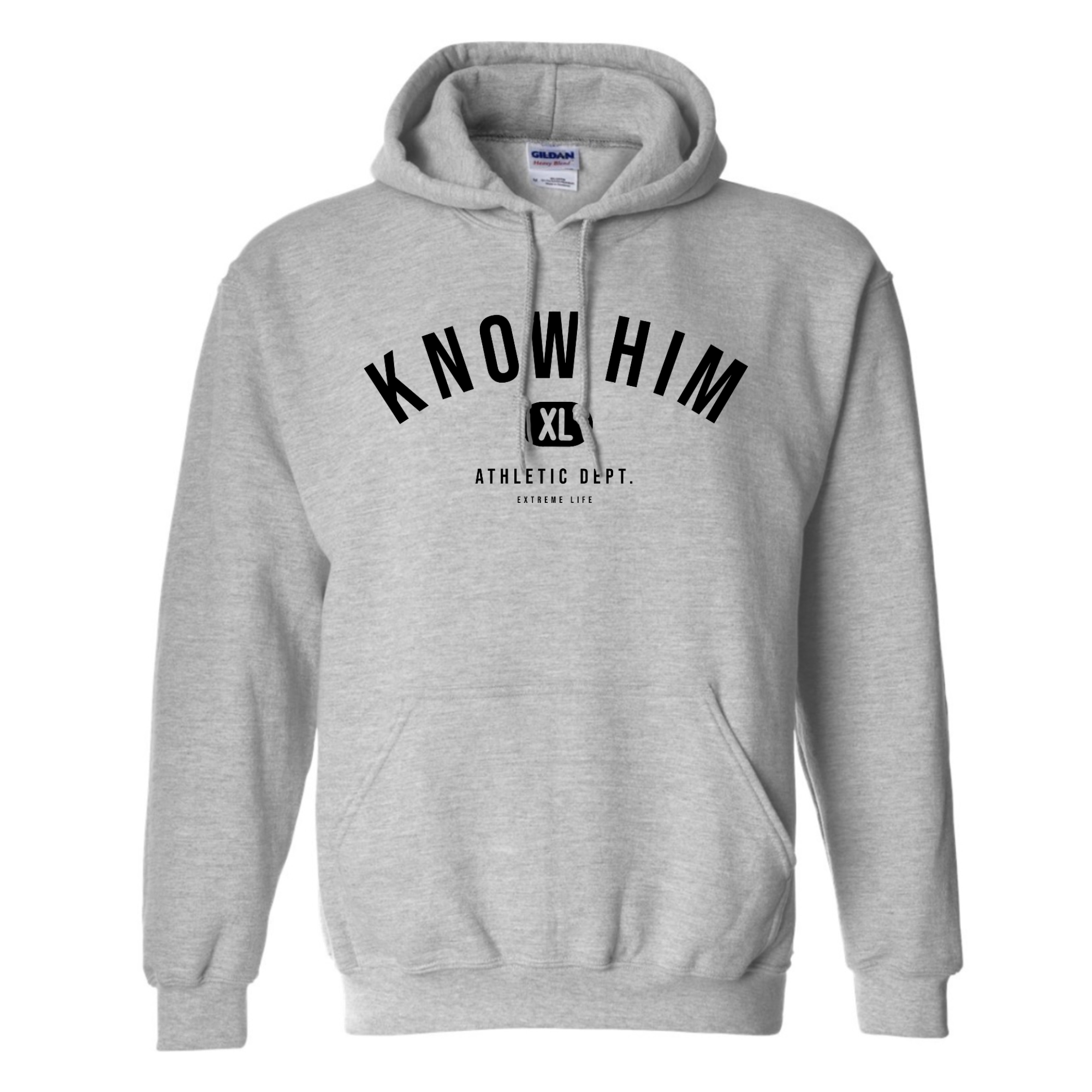 Know Him Athletic Department (Sports Grey) - Hoodie