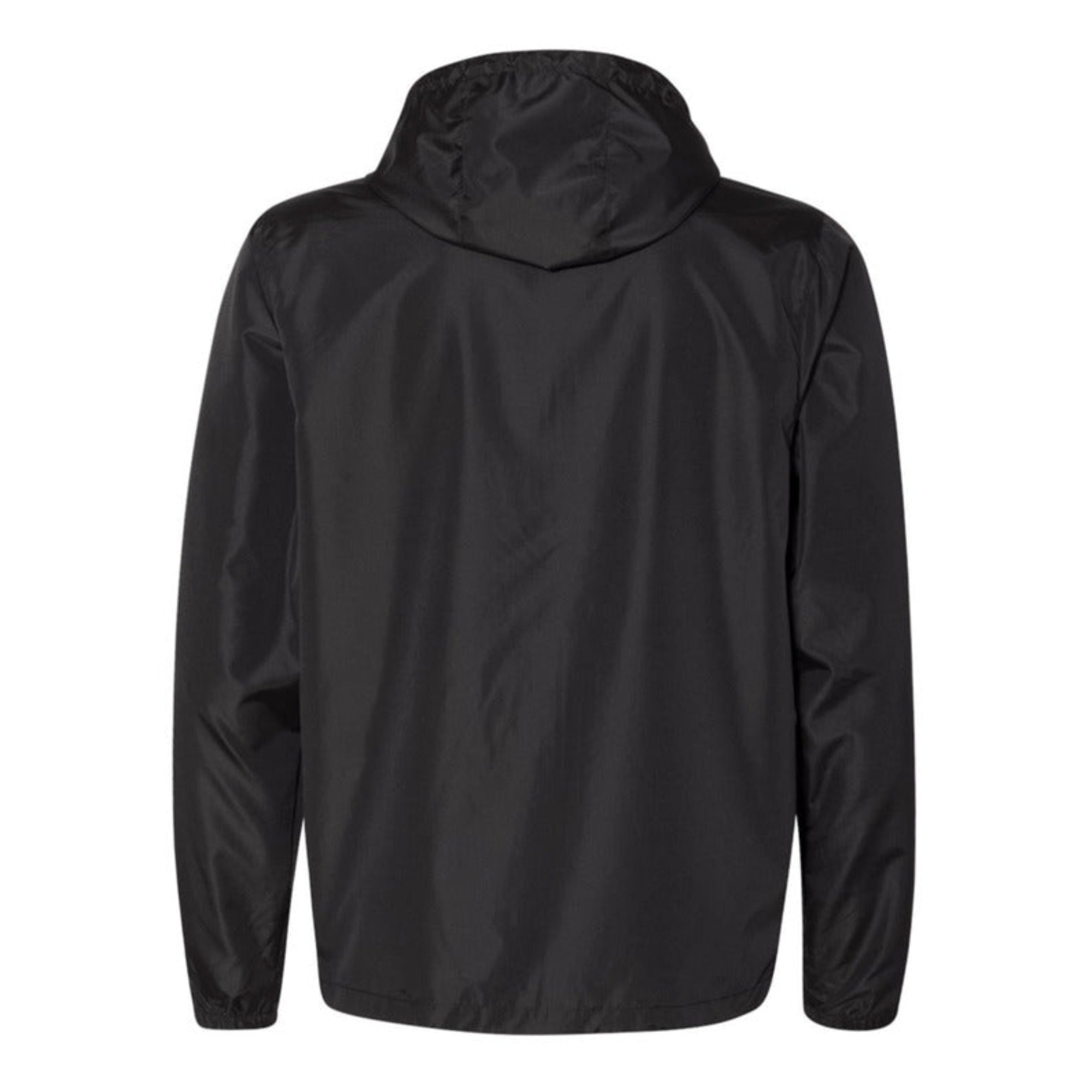 Know Him (Black) - Lightweight Windbreaker Full-Zip Jacket