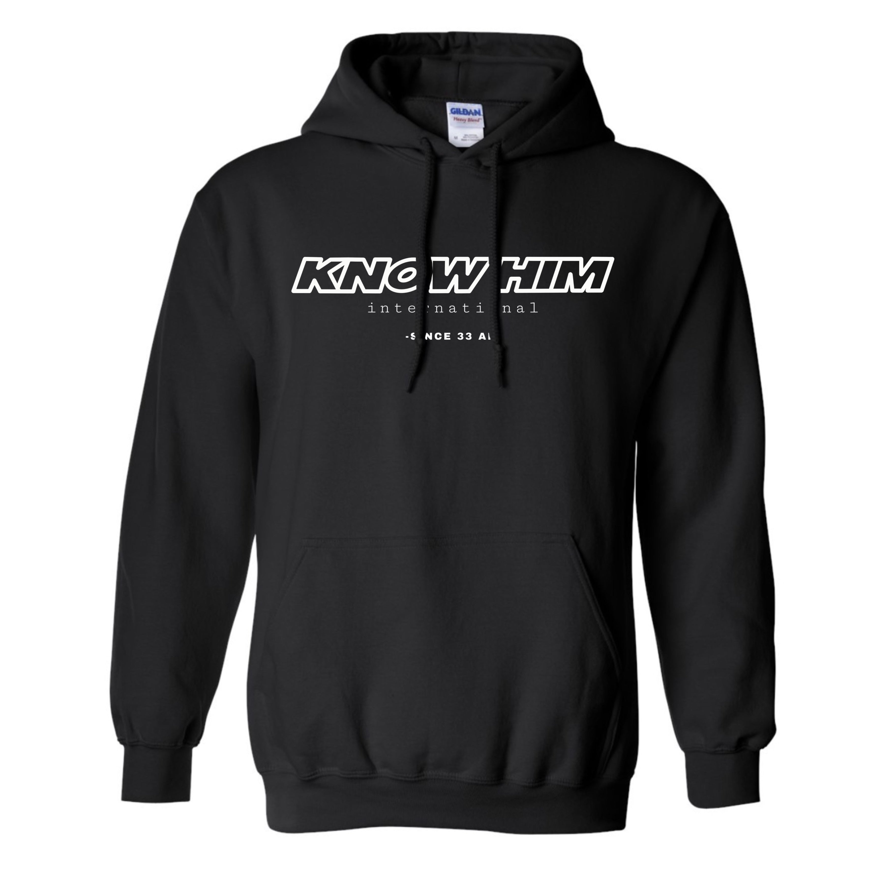 Know Him International (Black) - Hoodie