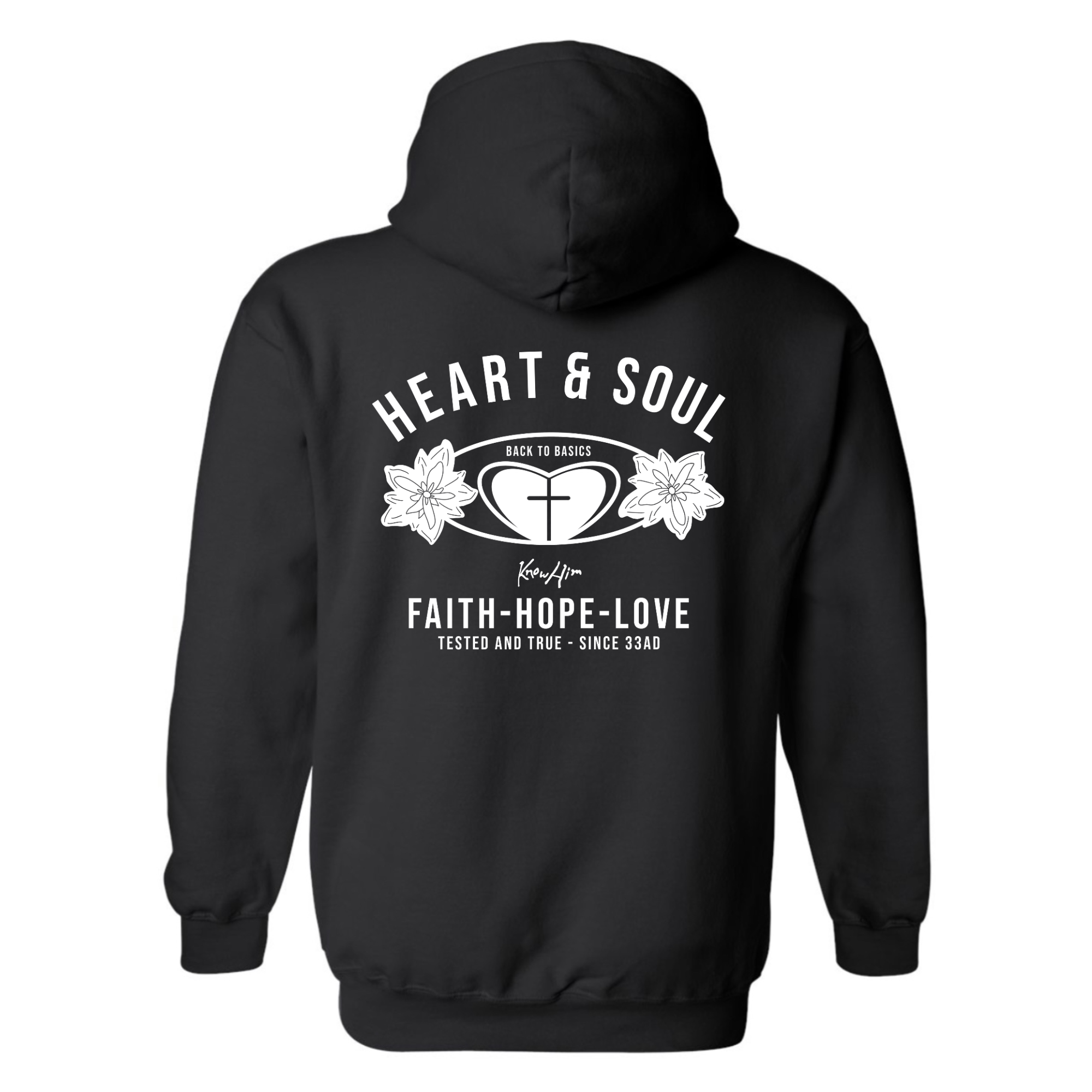 Heart and Soul (Black) - Hoodie