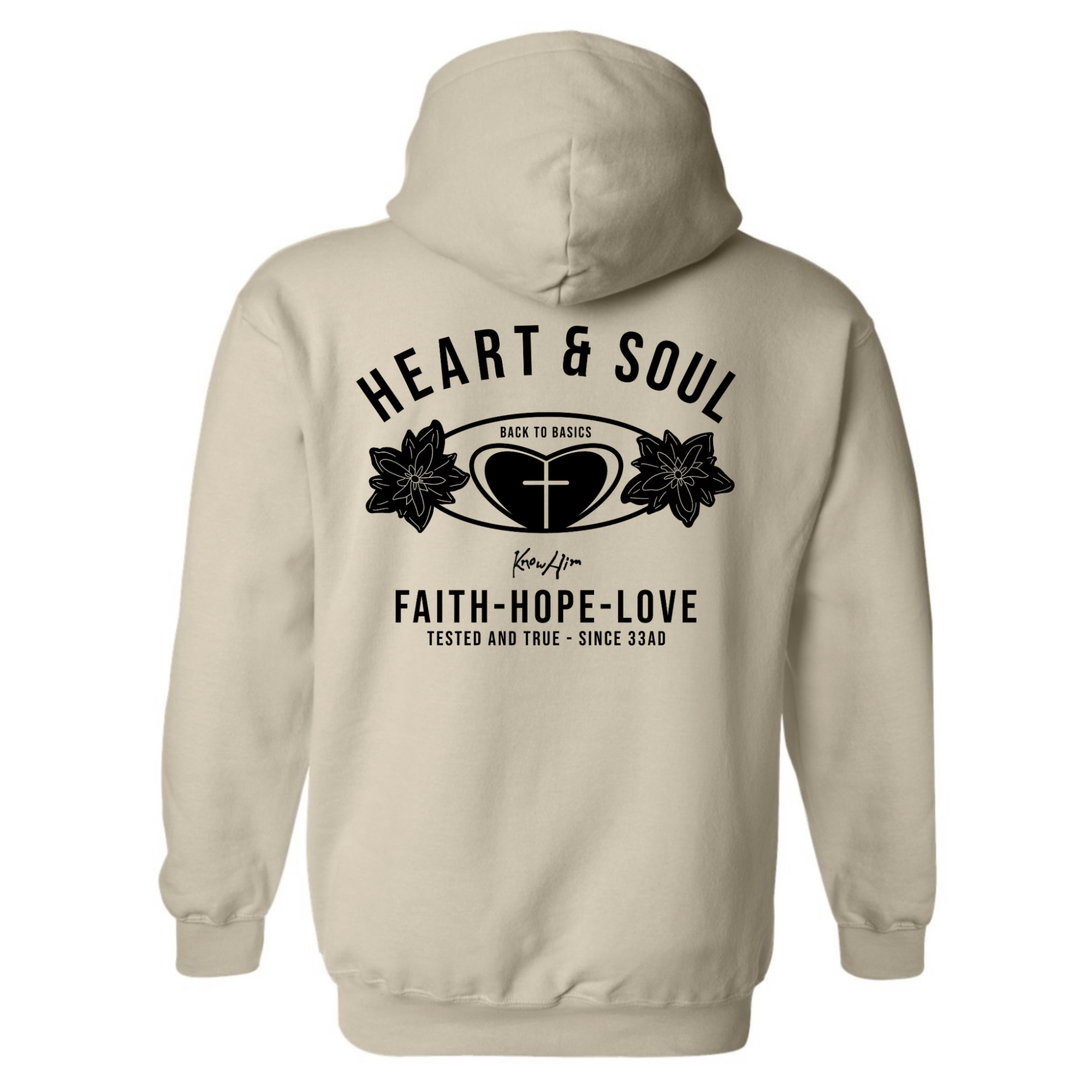 Heart and Soul (Sand) - Hoodie